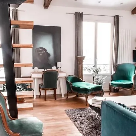 Apartamento Type Loft - 40m² Marais *