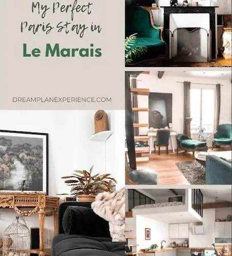 Type Loft - 40m² Marais Париж